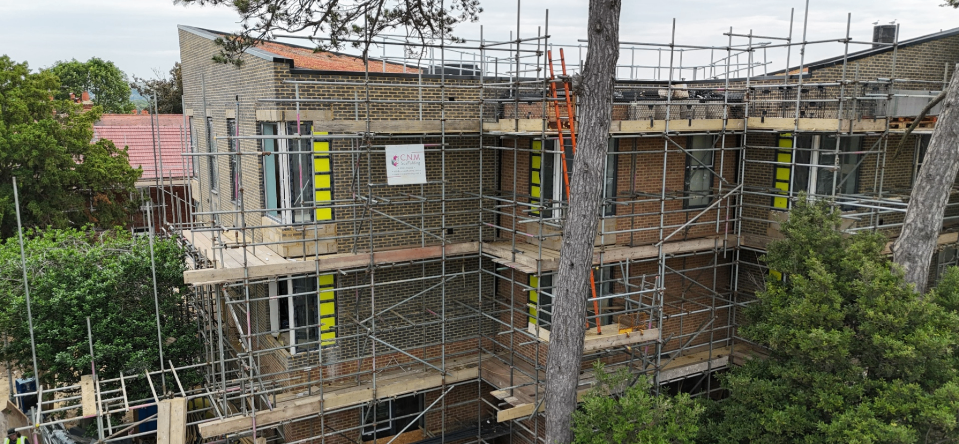 New Build Scaffolding services in West Sussex
