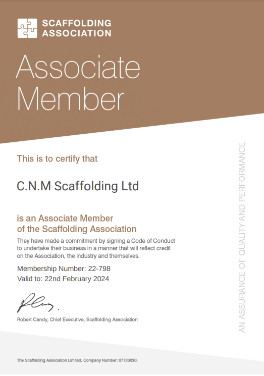 Scaffolding Association Associate Member