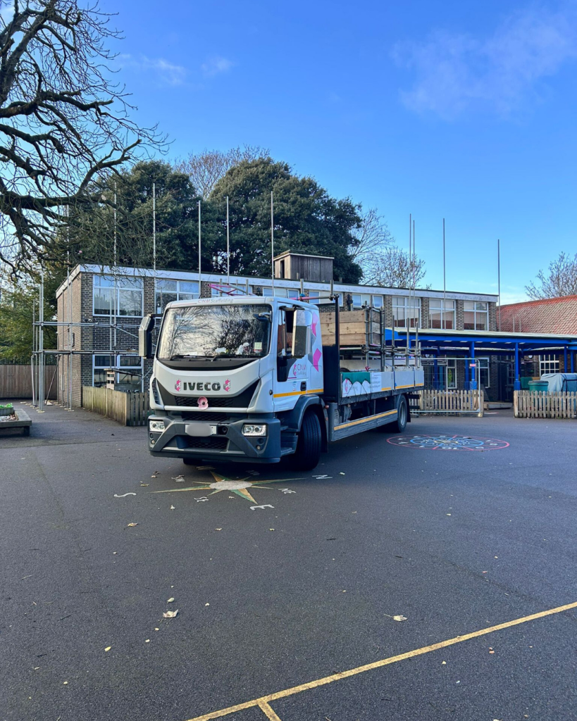 St Mary's Catholic School, Worthing scaffolding project in Worthing