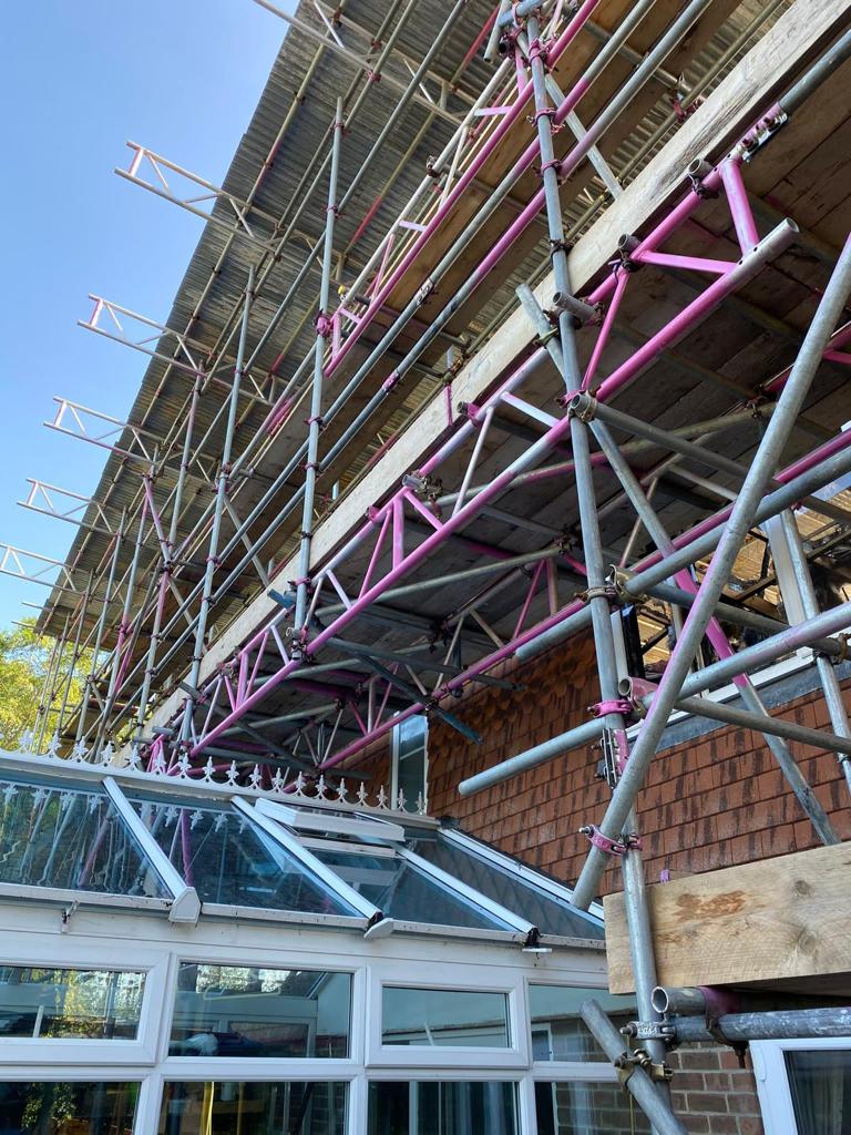 Residential Scaffolding in Barnham project photo 4